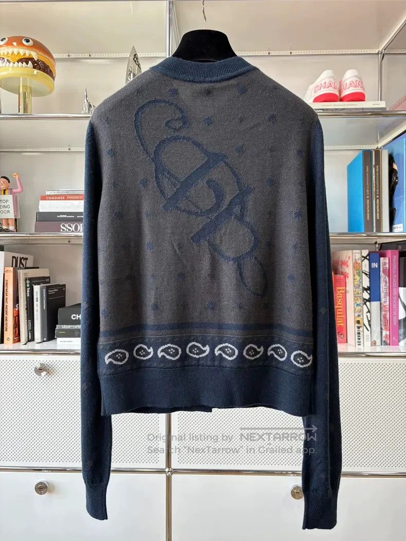 Hermes Hermes Navy blue and dark grey round neck single-breasted Size XXS / US 00 / IT 34 - 3 Thumbnail