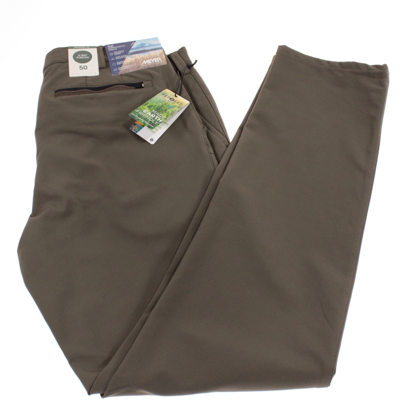 Other Meyer New with tags Chinos Size 34 US In Green Size US 34 / EU 50 - 2 Thumbnail