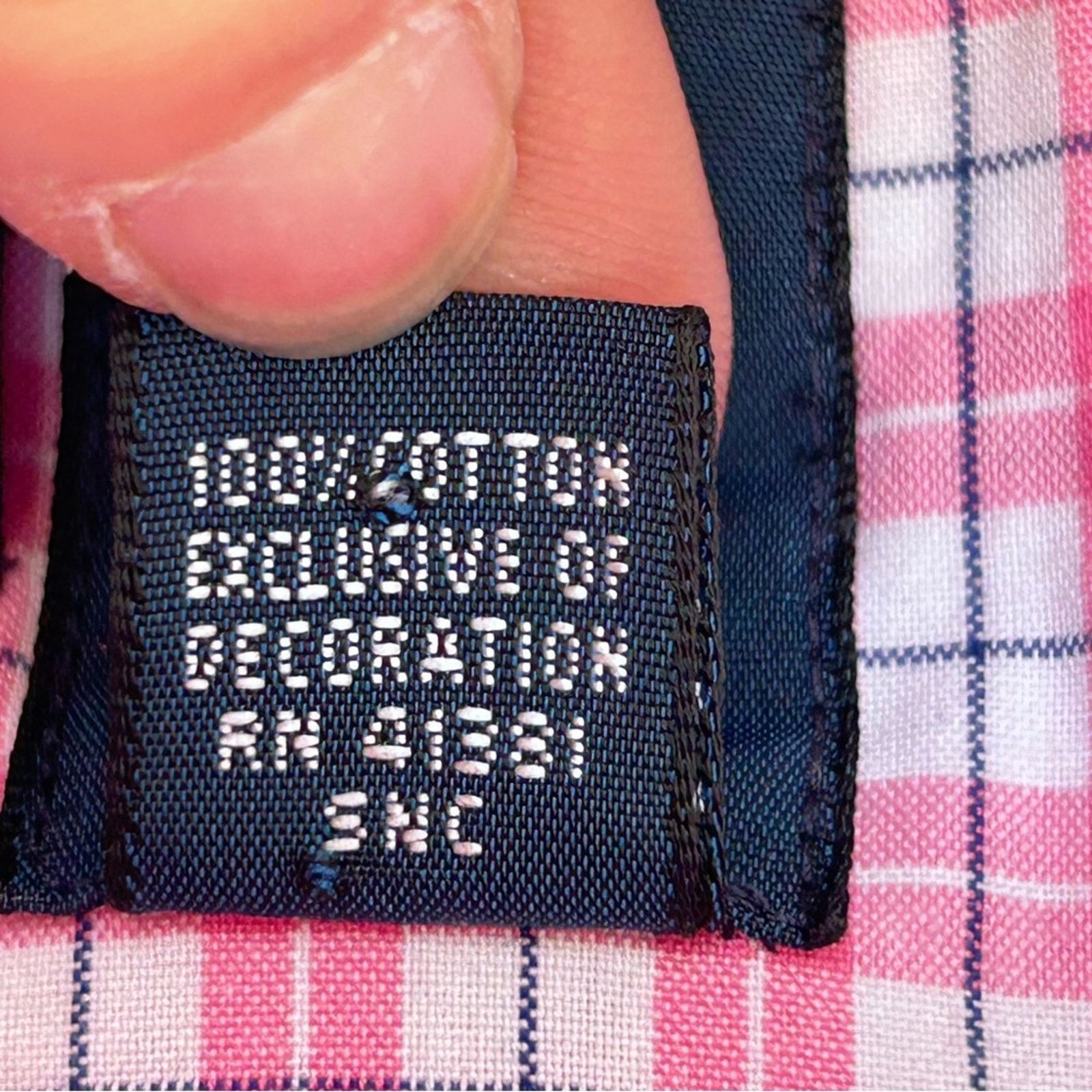 Ralph Lauren Ralph Lauren button down pink plaid shirt size 14.5 32/33 Size US M / EU 48-50 / 2 - 7 Thumbnail
