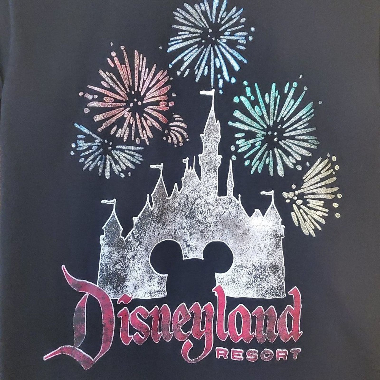 Disney Official Disneyland Resort Castle Black S Tee Size US S / EU 44-46 / 1 - 3 Thumbnail