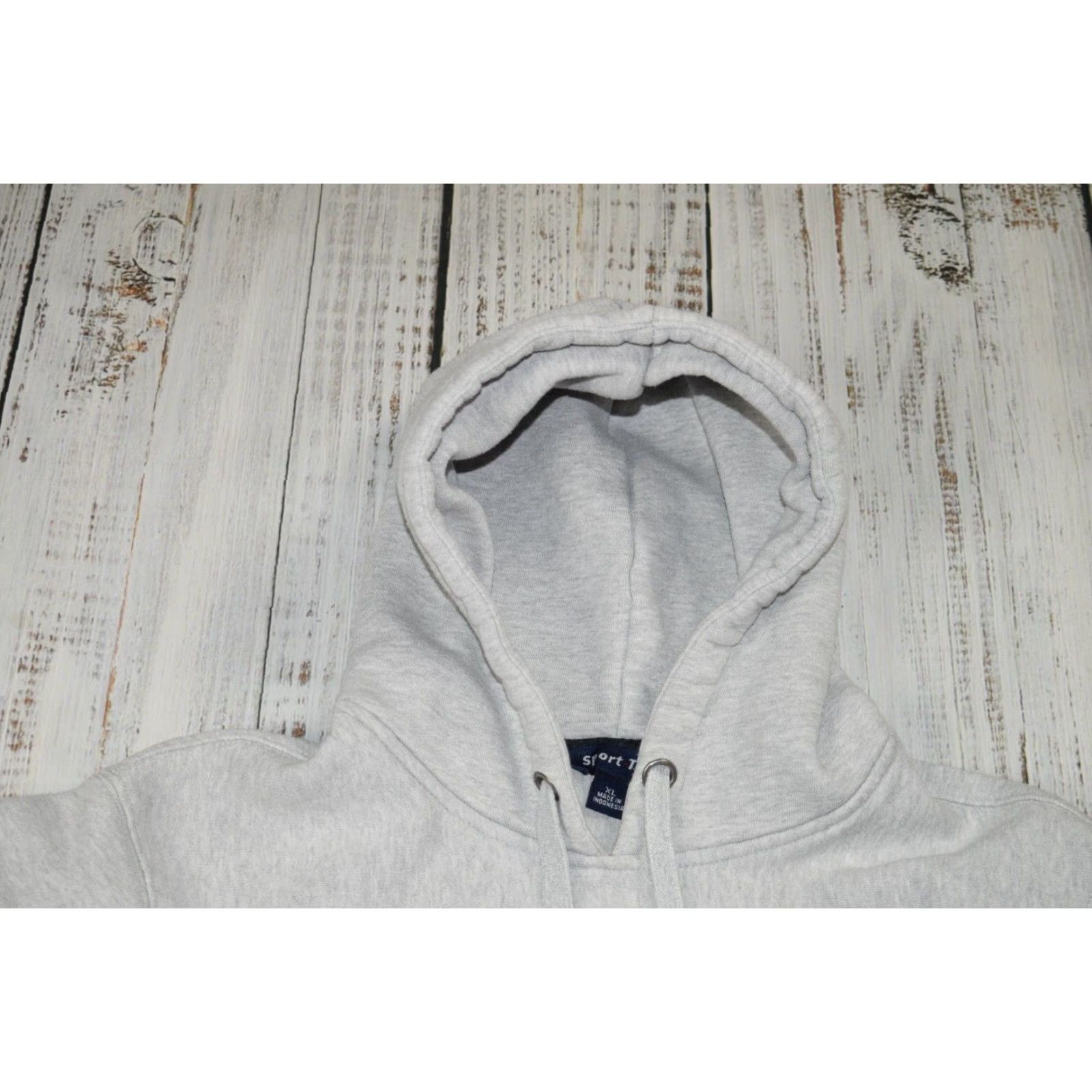 Vintage VINTAGE Sport-Tek Hoodie Shirt Mens XL Heather Gray 90s Honda Racing TRITEK Pullover Size US XL / EU 56 / 4 - 2 Thumbnail