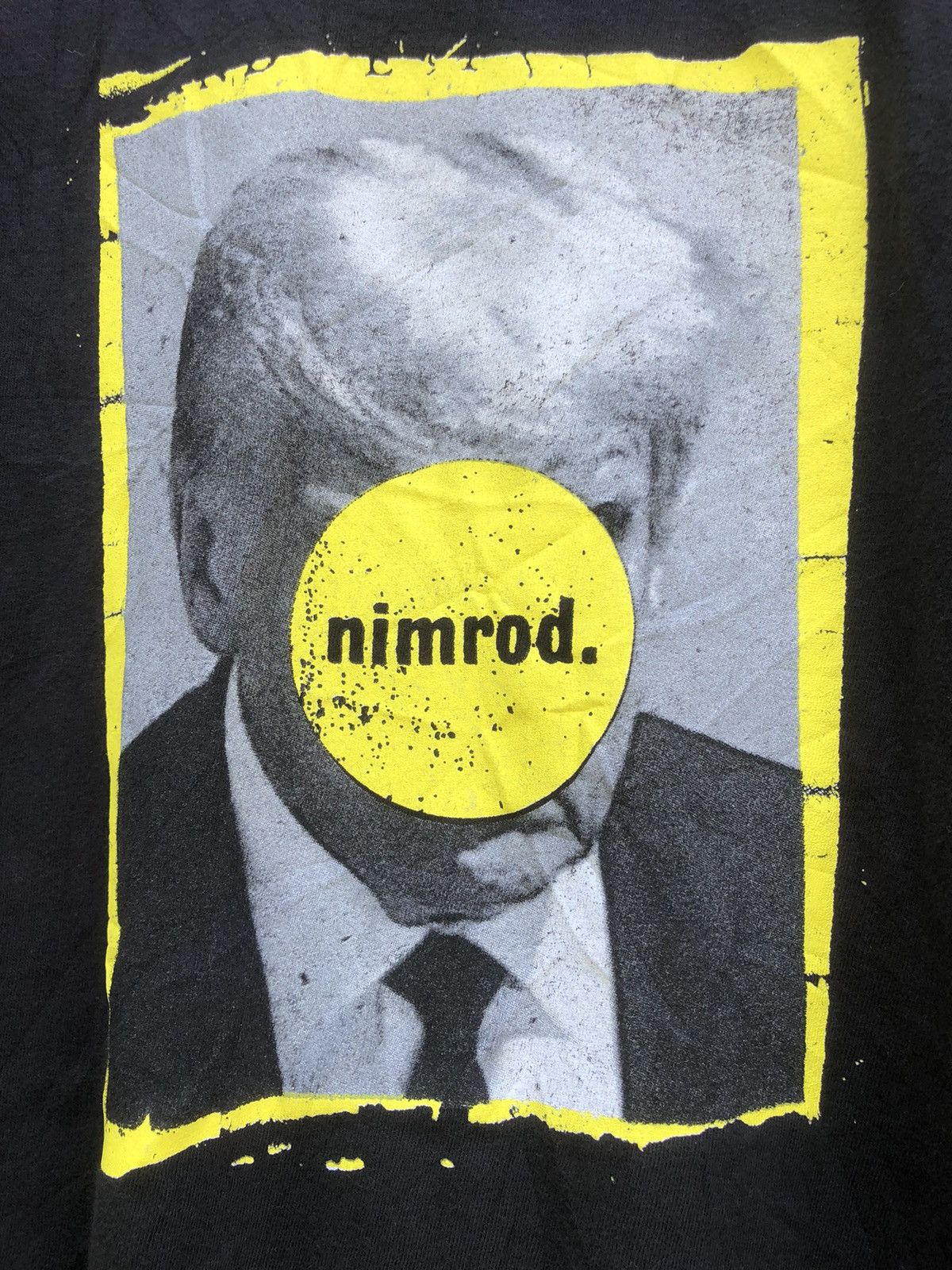 Vintage Vintage Y2K Nimrod President Donald Trump Tshirt Size US XL / EU 56 / 4 - 5 Thumbnail