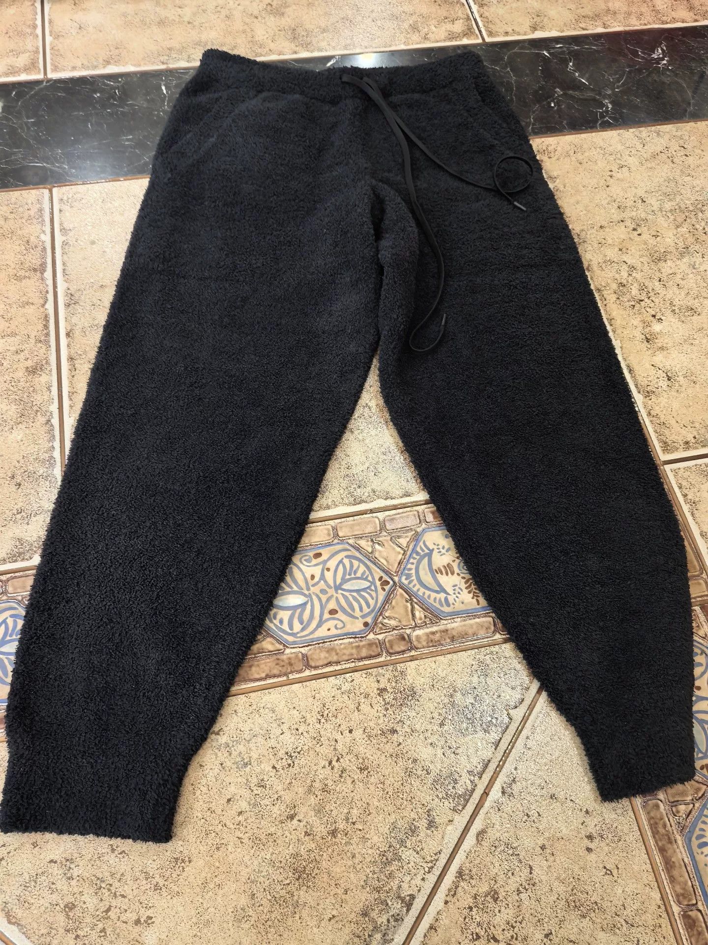 Mastermind World MASTERMIND WORLD Black Fleece Pants Size US 31 - 1 Thumbnail