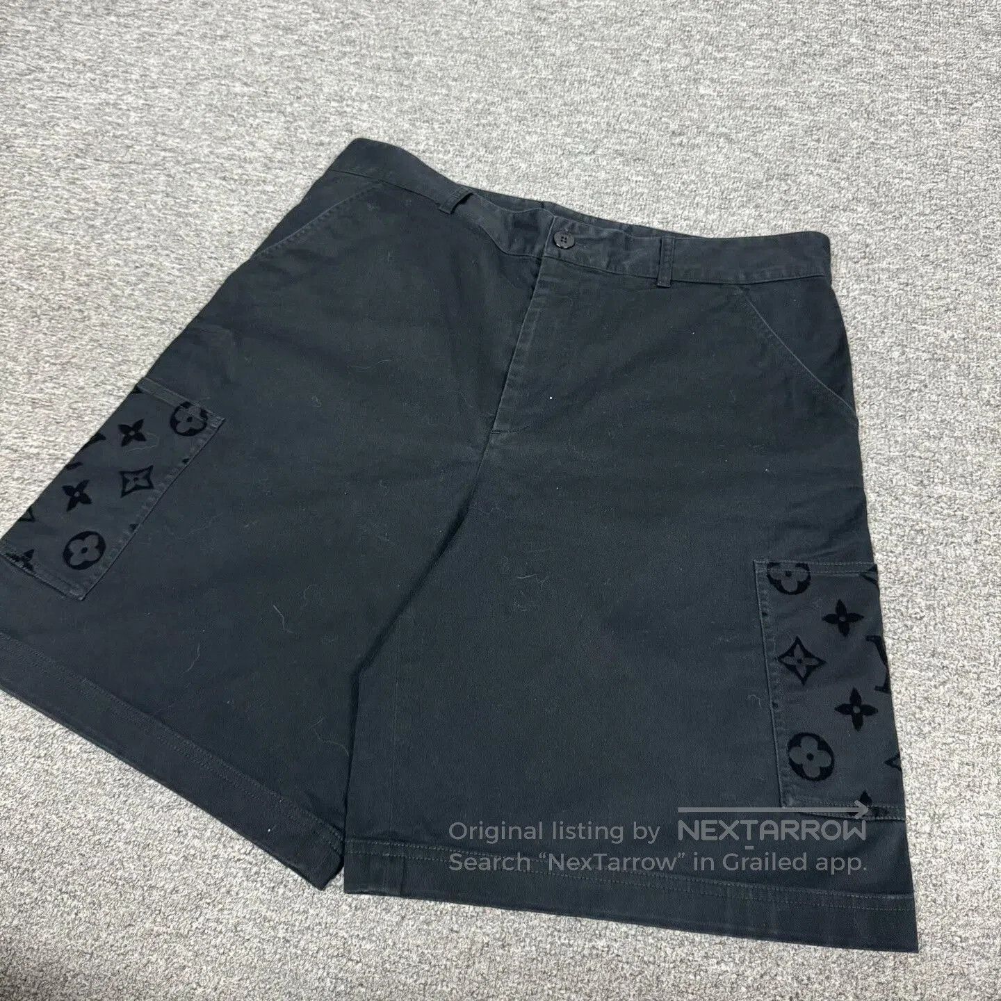 Louis Vuitton louis vuitton logo denim shorts for men. Size US 28 / EU 44 - 3 Thumbnail