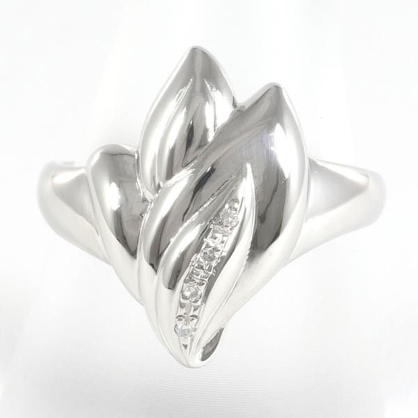 Other Other PT900 Platinum Diamond Ring Size 15 Metal Ring in Excellent Condition Size ONE SIZE - 1 Thumbnail