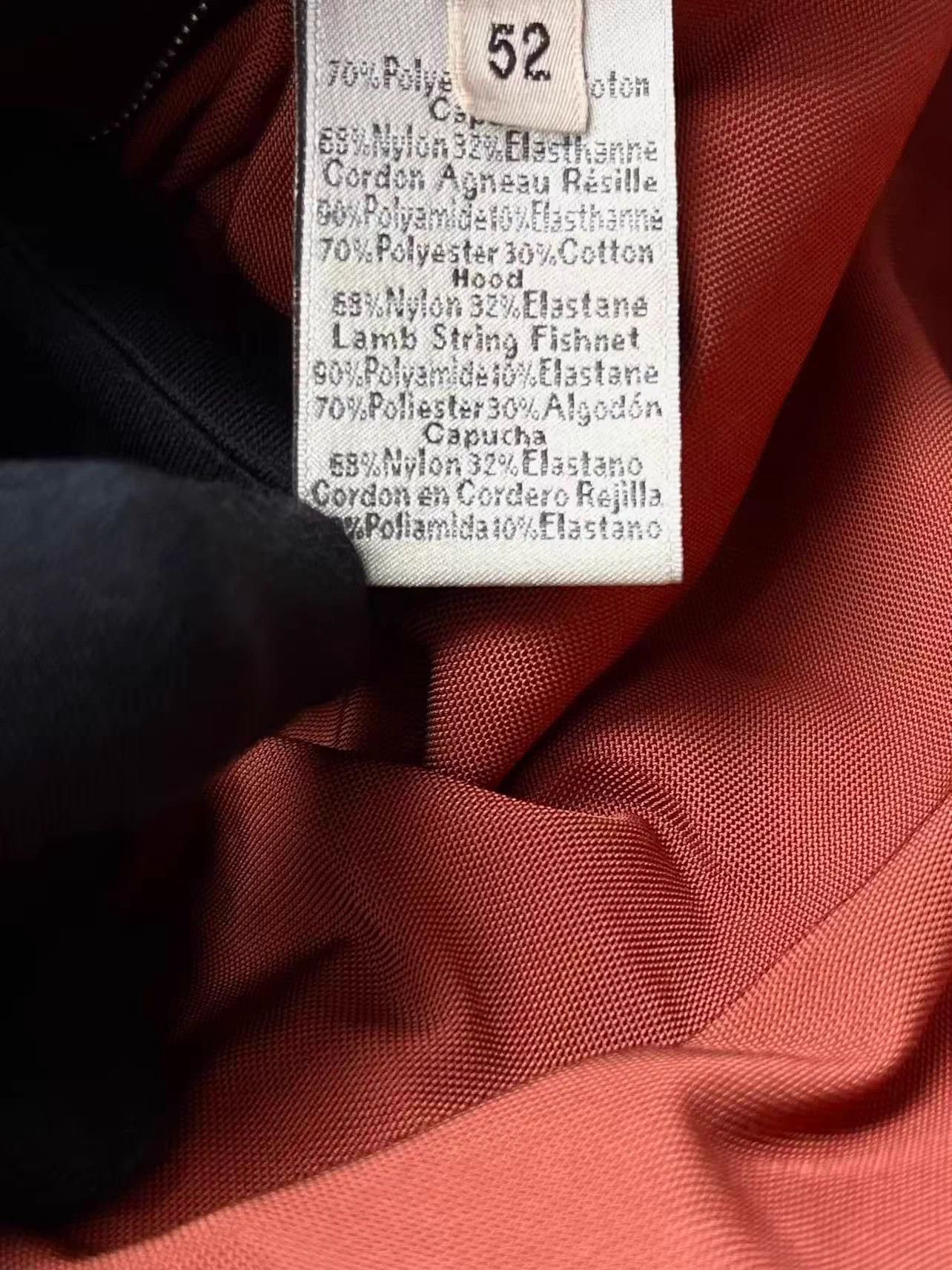 Hermes Hermes rust tech workwear decon unisex vest 52 Size US L / EU 52-54 / 3 - 5 Thumbnail