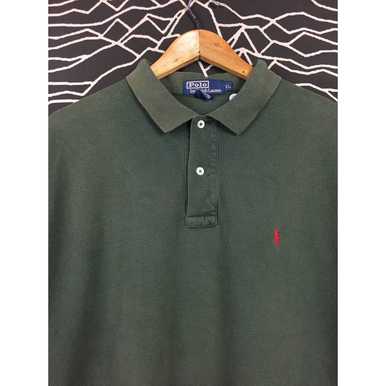 Polo Ralph Lauren × Vintage Vtg Polo Ralph Lauren Small Logo Basic Polo Tee Size US XL / EU 56 / 4 - 4 Thumbnail