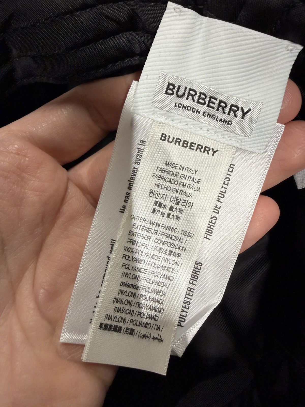 Burberry Burberry Logo Printed Bucket Hat NEW 500$ M Size ONE SIZE - 3 Thumbnail