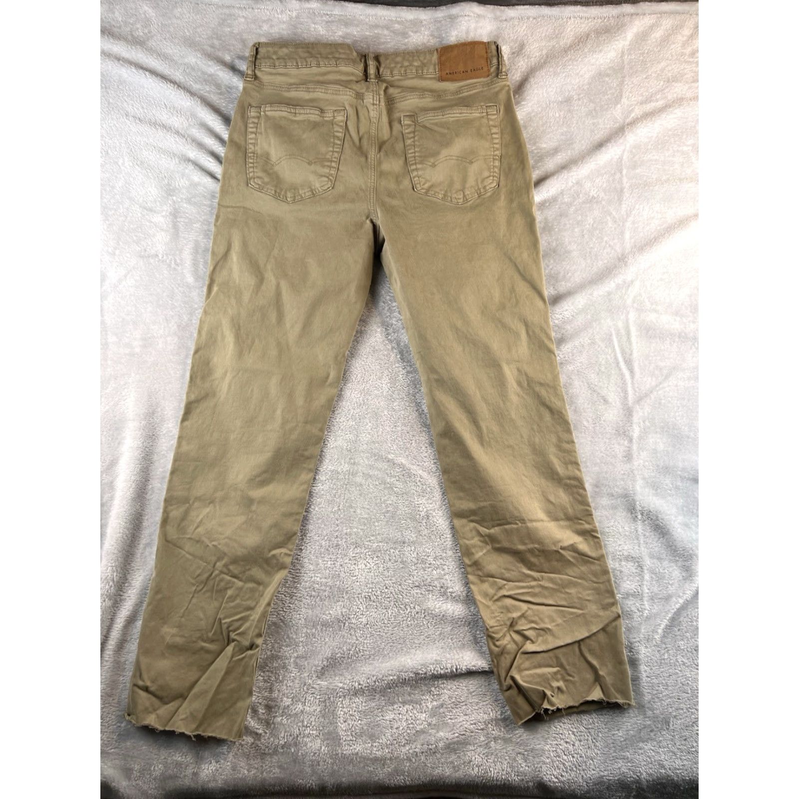 American Eagle Outfitters VINTAGE American Eagle Outfitters Chino Pants Mens Slim Straight 32 Regular Beige 36 Inseam Size US 32 / EU 48 - 2 Thumbnail