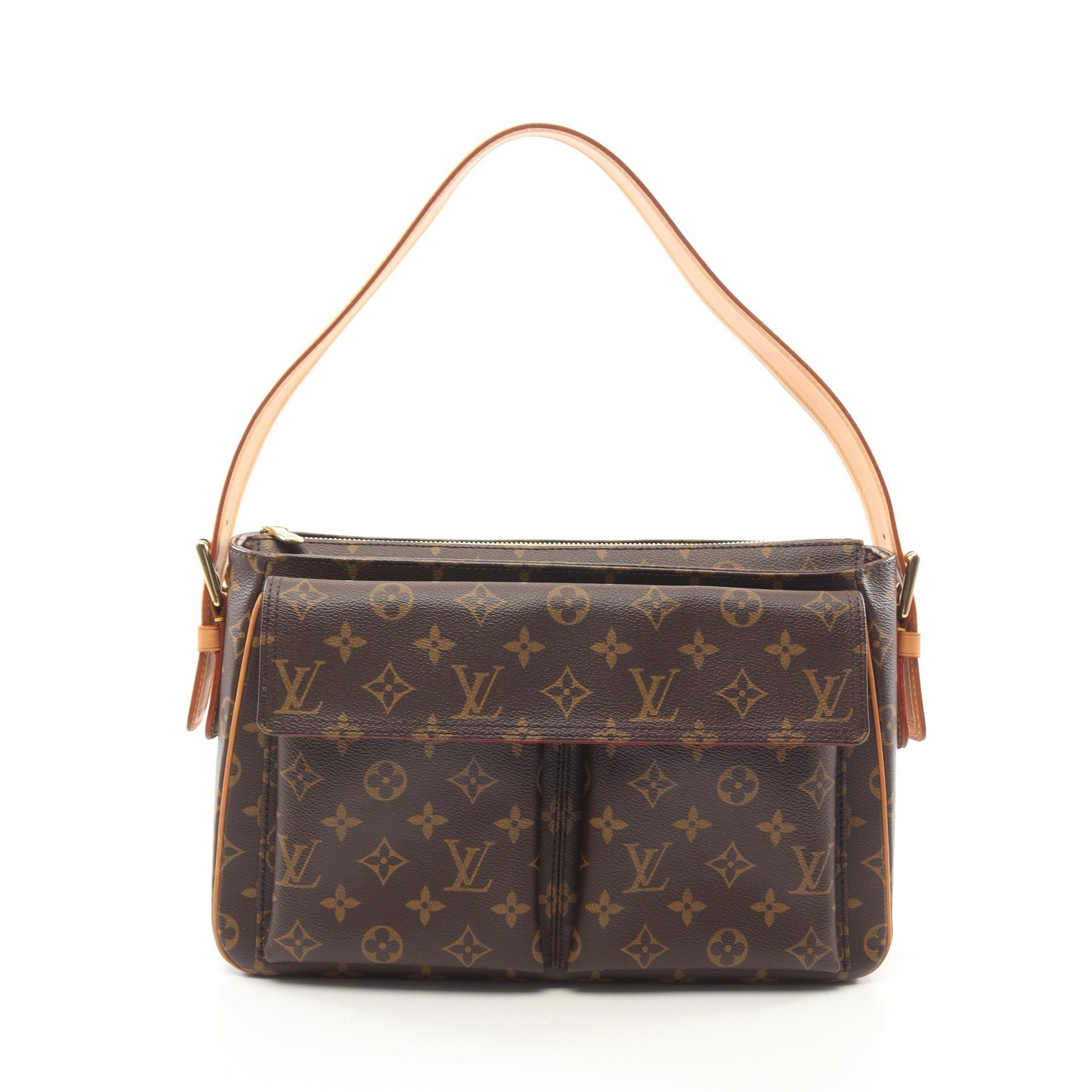 Louis Vuitton Louis Vuitton Vivacite Gm Monogram Shoulder Bag Leather Brown Size ONE SIZE - 1 Thumbnail