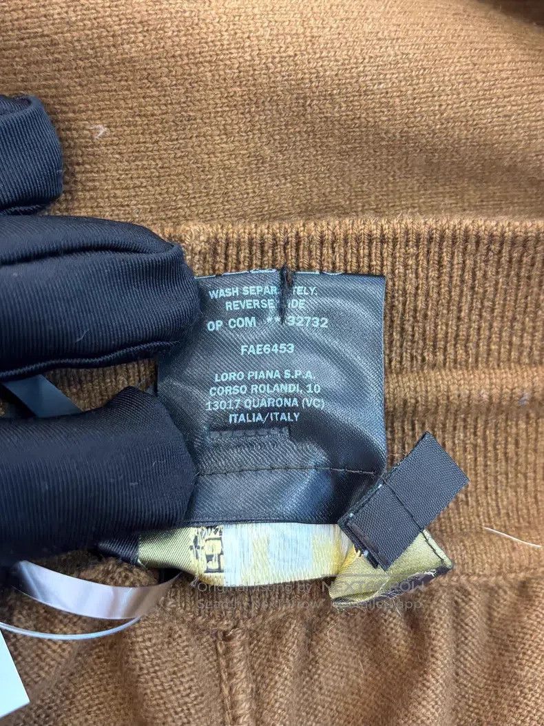 Loro Piana Loro Piana Brown cashmere casual pants Size 24" / US 00 / IT 34 - 7 Thumbnail