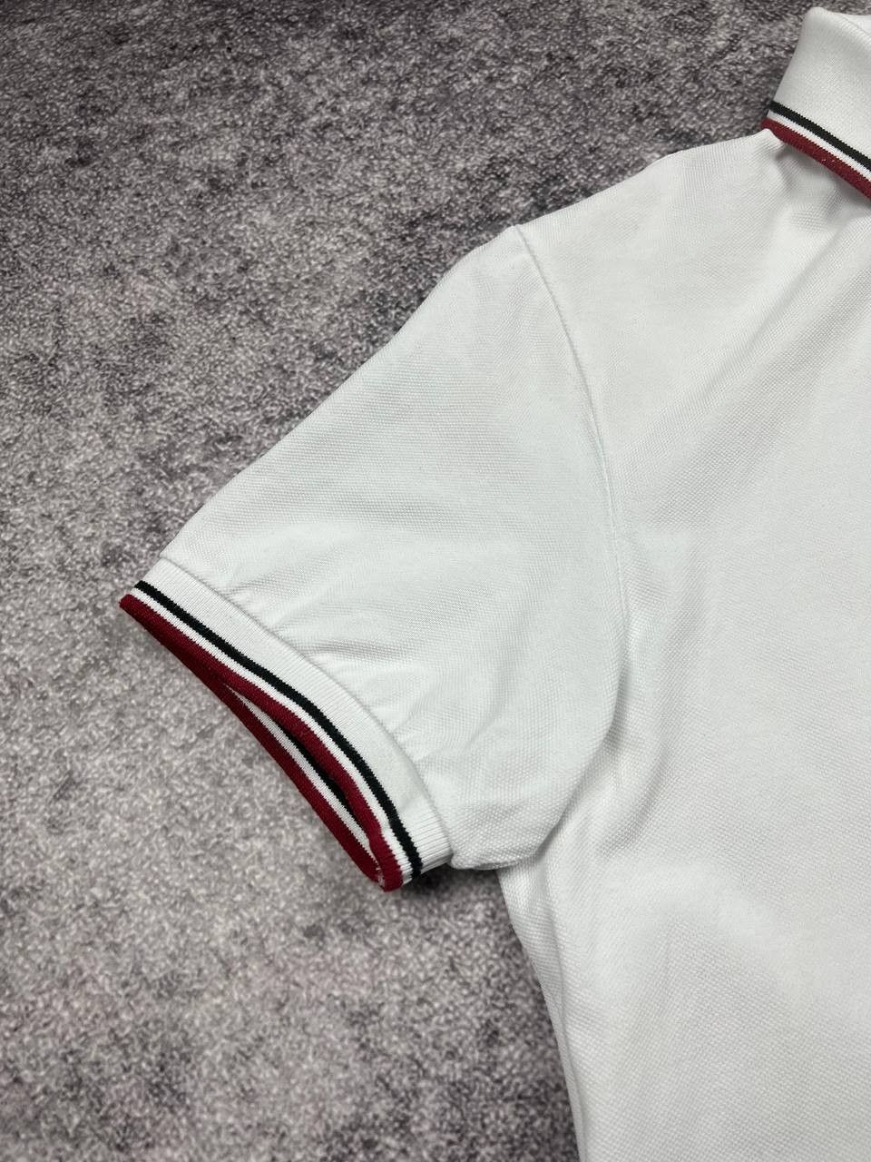 Prada Prada Polo White Tab T-Shirt Luxury Size US L / EU 52-54 / 3 - 4 Thumbnail