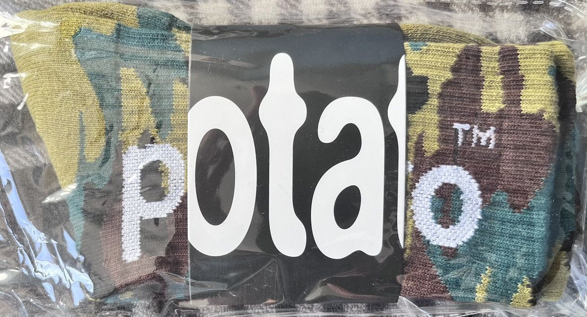 Imran Potato FINAL DROP Imran Potato Logo Socks Bundle Size ONE SIZE - 3 Thumbnail