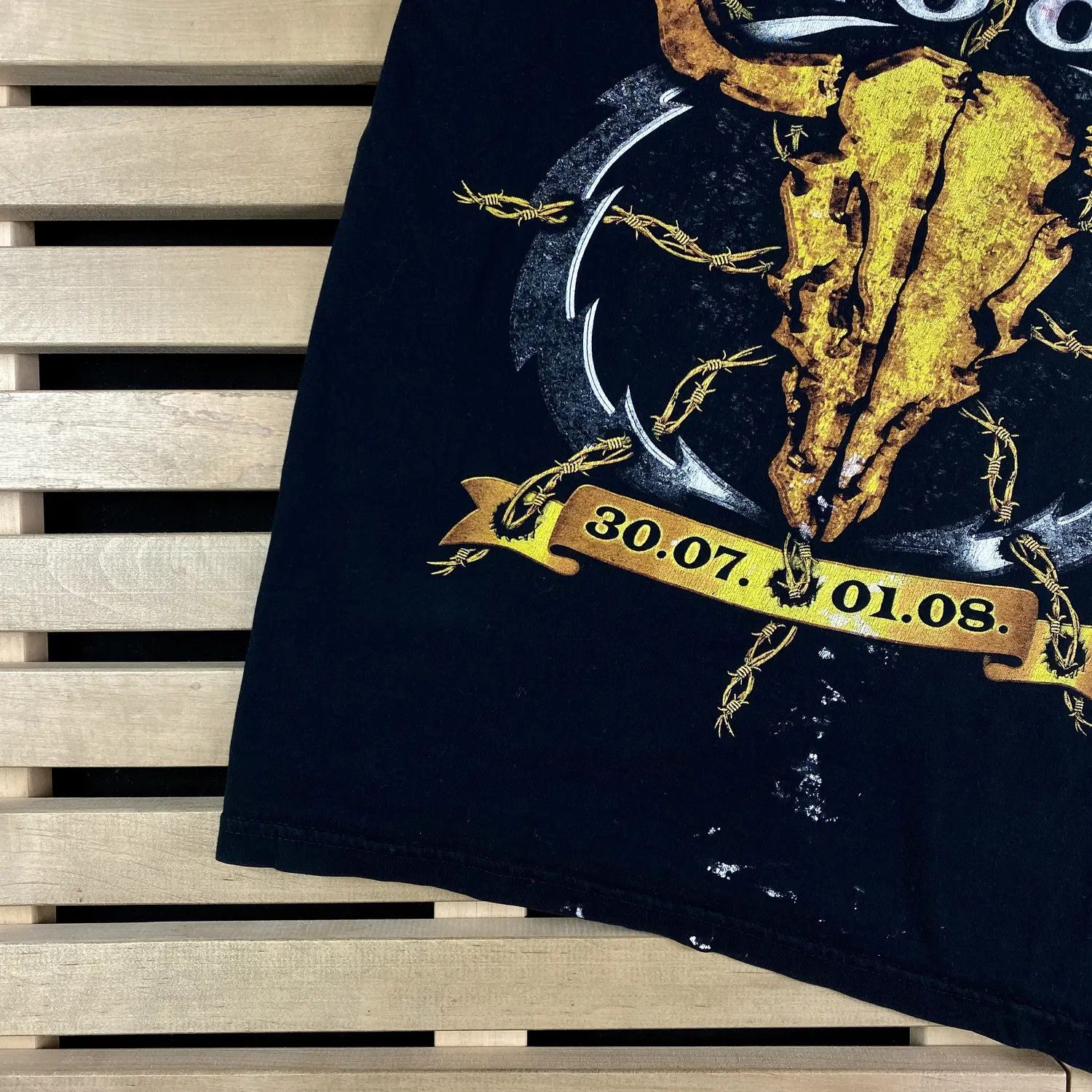 Band Tees Mens T Shirt Wacken Vintage 2009 Size XL Size US XL / EU 56 / 4 - 3 Thumbnail
