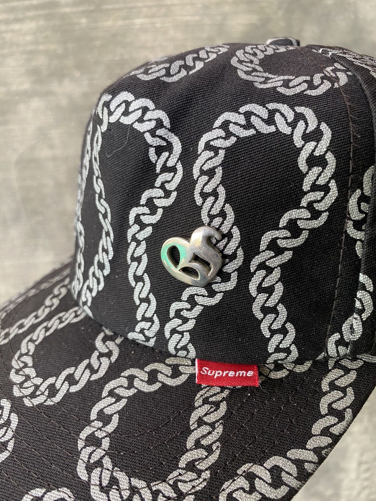 Supreme 90s Supreme Chain Cuban Cap Size ONE SIZE - 2 Thumbnail