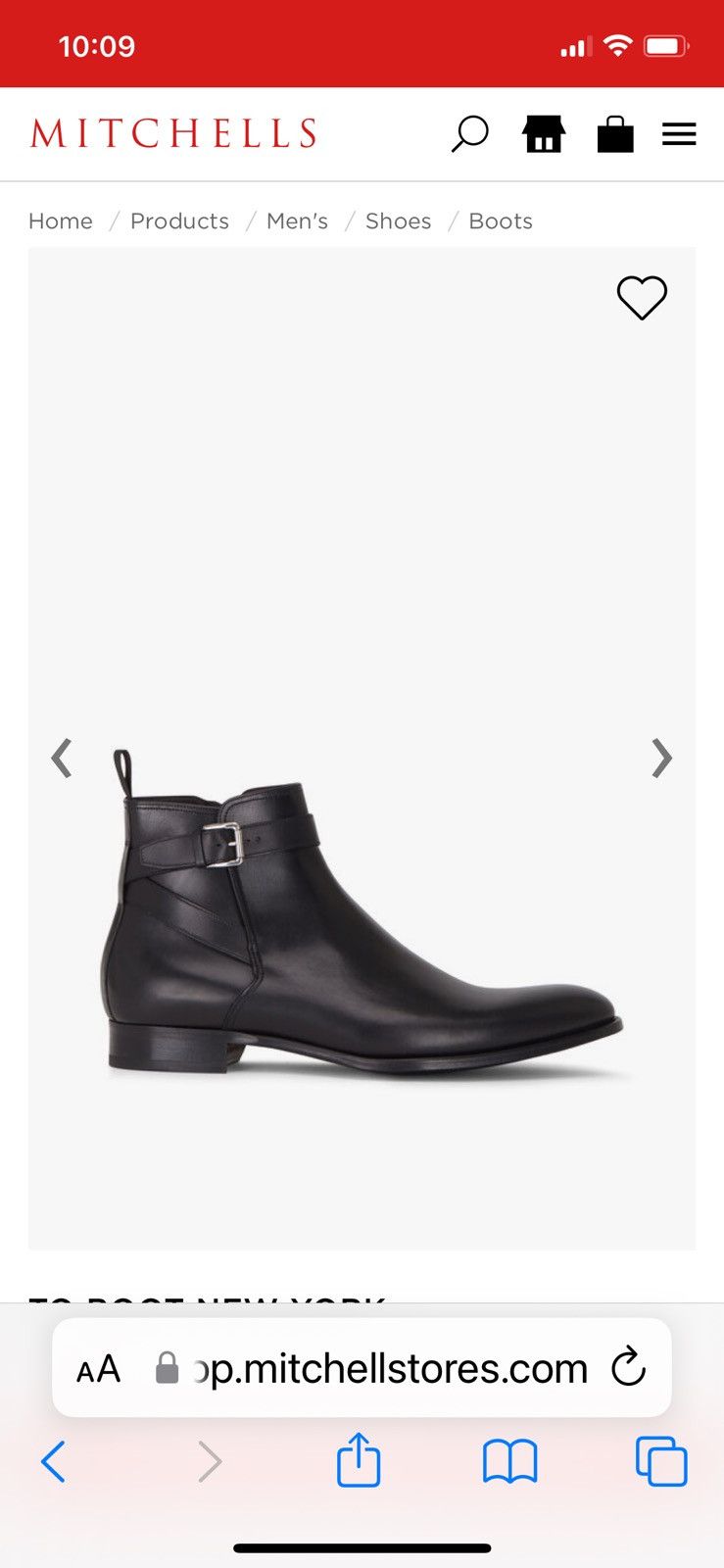To Boot New York Clarence Leather Side Zip Boot Size US 12 / EU 45 - 2 Thumbnail