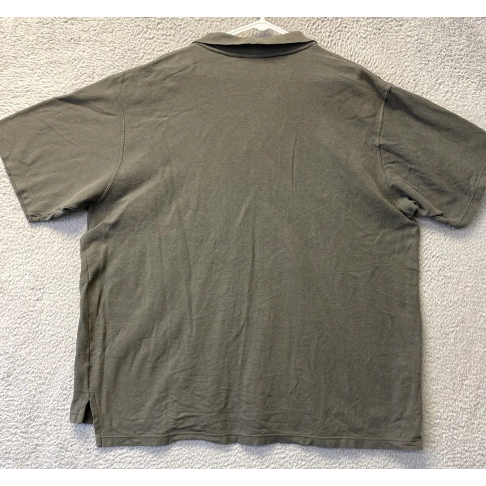 Vintage L.L. Bean Polo Shirt Men Adult XXL Green Casual Cotton Short Sleeve Outdoor Golf 107-16 Size US XXL / EU 58 / 5 - 7 Thumbnail