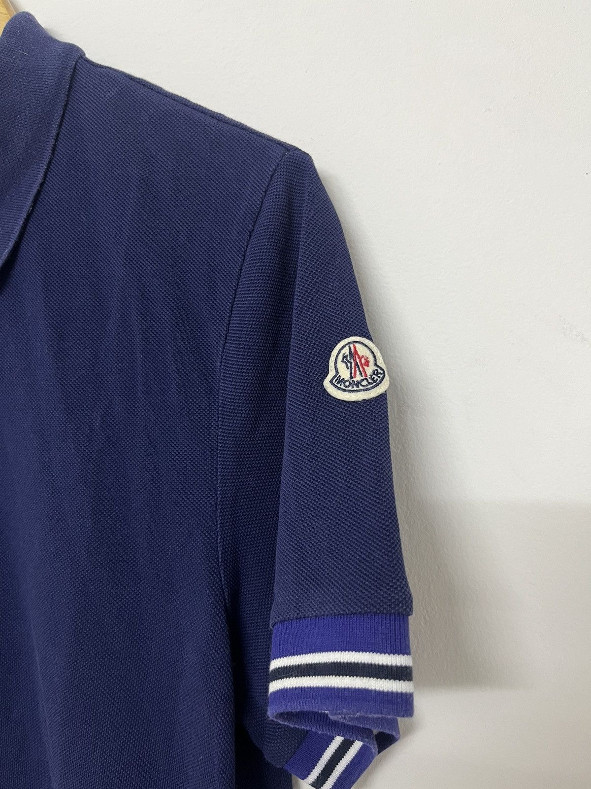 Moncler Moncler Maglia Polo Shirt Size US M / EU 48-50 / 2 - 3 Thumbnail