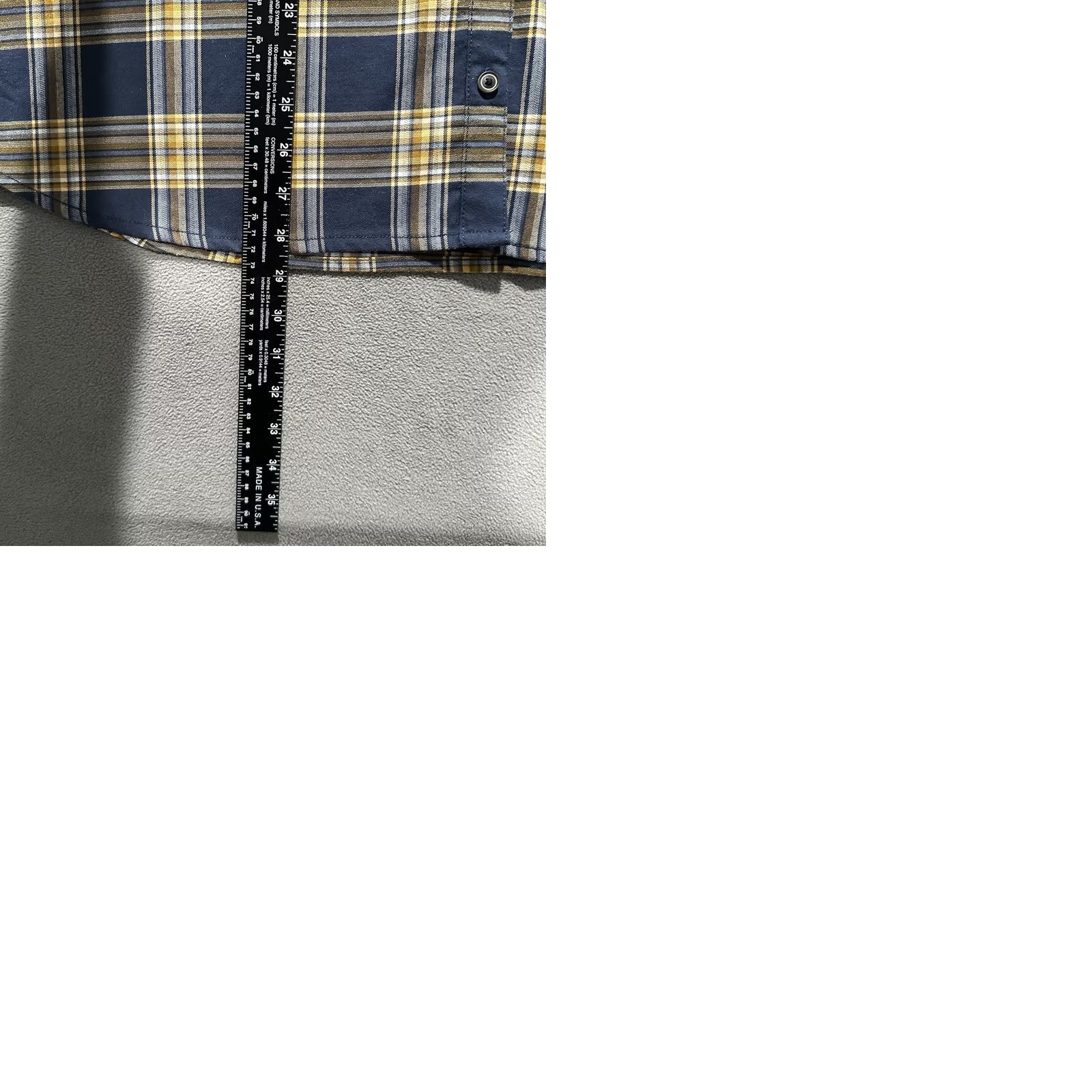 Vintage KLIM Ginny Mountain Midweight Stretch Flannel Hoodie Womens 2X Plaid Blue Tan Cardigan Casual Travel Fall Winter Spring 2X Womens Hooded Shirt Size XXL / US 16-18 / IT 52-54 - 9 Thumbnail