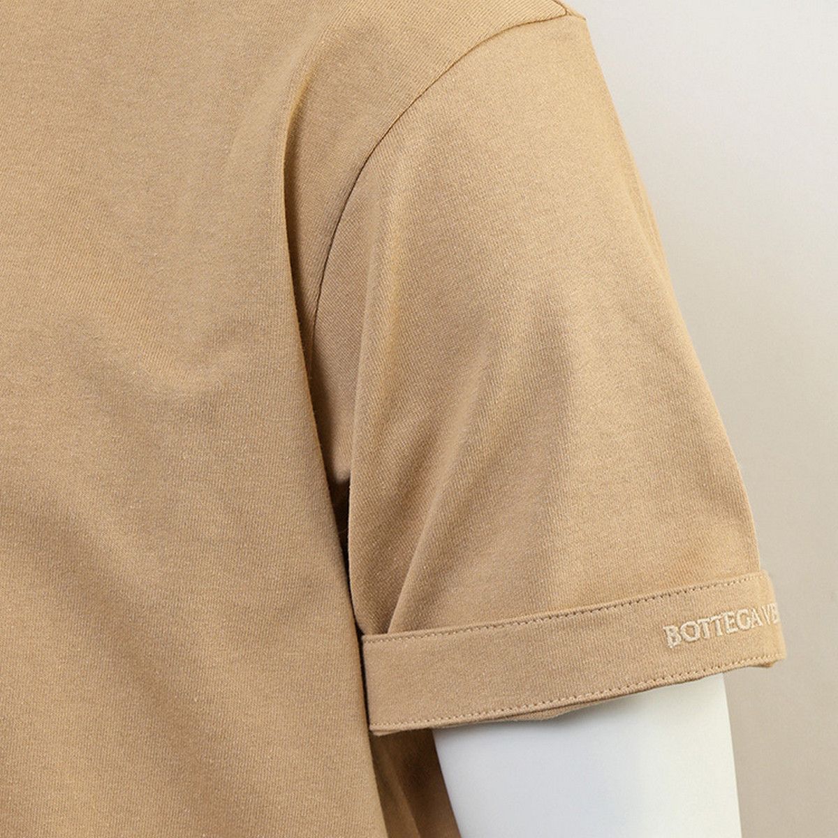 Bottega Veneta BOTTEGA VENETA Sunrise dark beige cotton t-shirt Medium Size US M / EU 48-50 / 2 - 3 Thumbnail