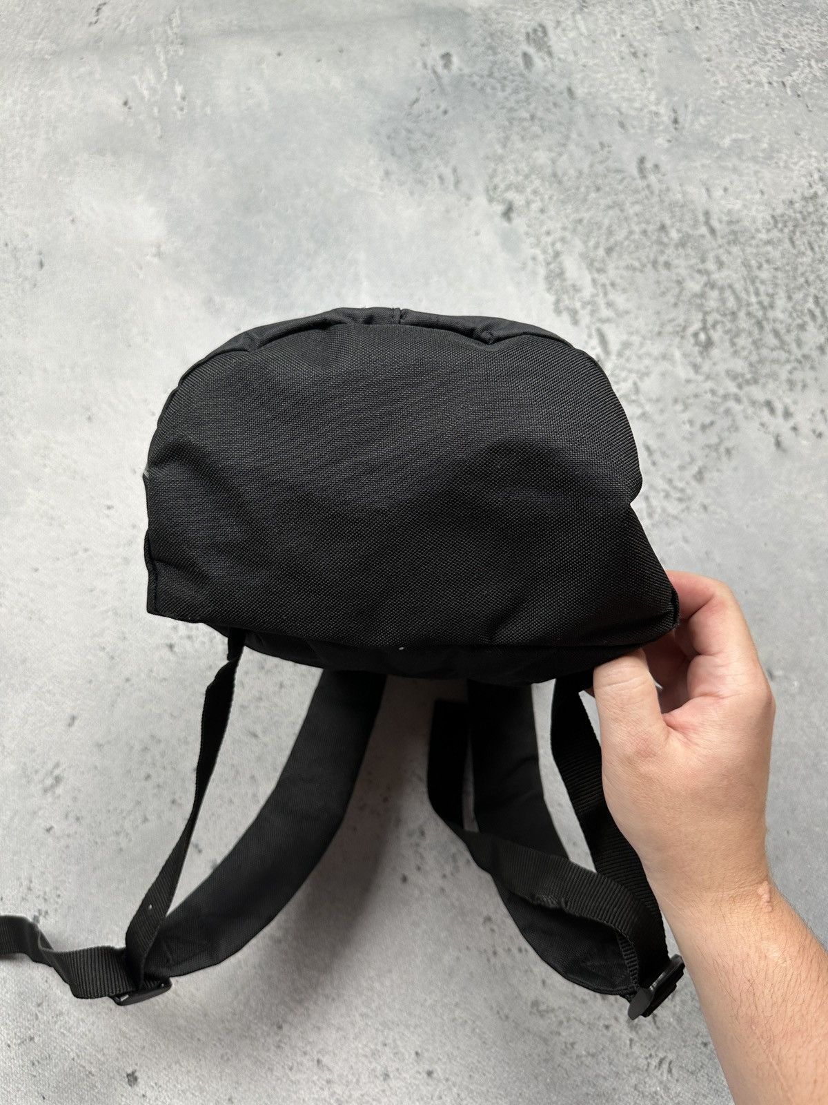 Nike Nike Vintage Mini Backpack Bubble Bag Black 1990s Swoosh Size ONE SIZE - 9 Thumbnail