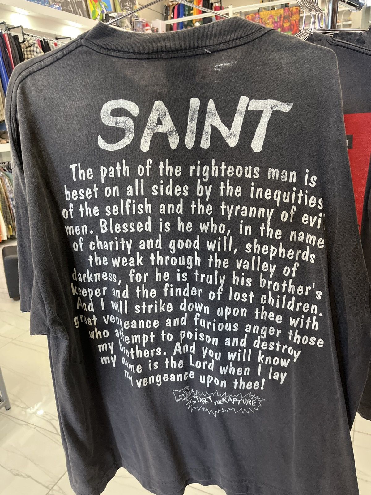 Saint Michael Saint Michael Rapture Tee Size US XXL / EU 58 / 5 - 2 Thumbnail