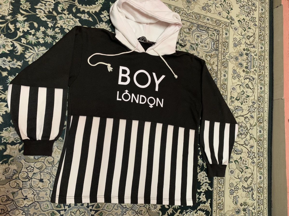 Boy London × Japanese Brand × Vintage Y2K BOY LONDON HOODIE RARE DESIGN Size US M / EU 48-50 / 2 - 3 Thumbnail