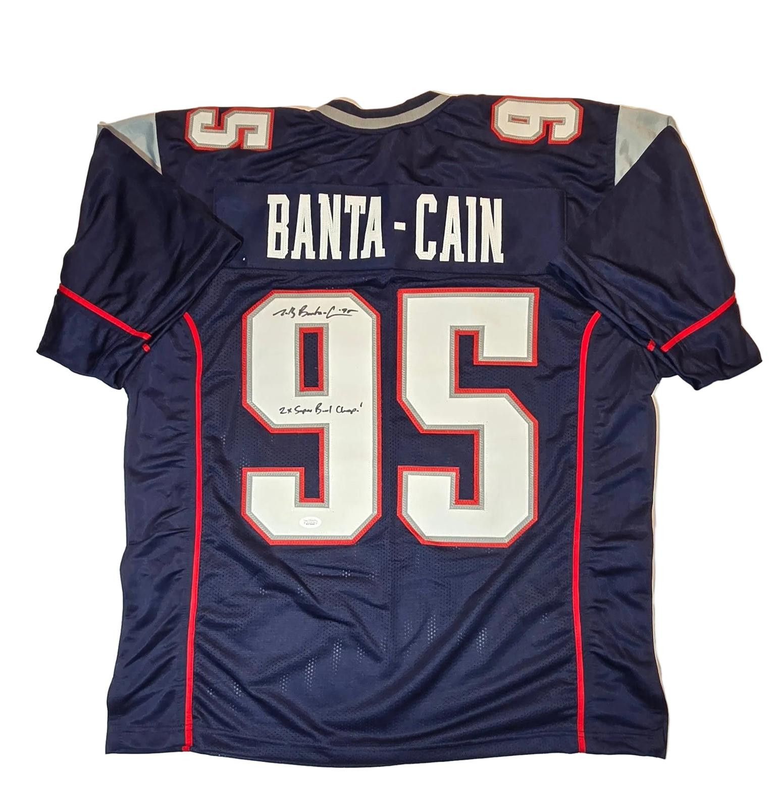 Other Tully Banta-Cain Autographed Football Jersey JSA coa (XL) Size ONE SIZE - 2 Thumbnail