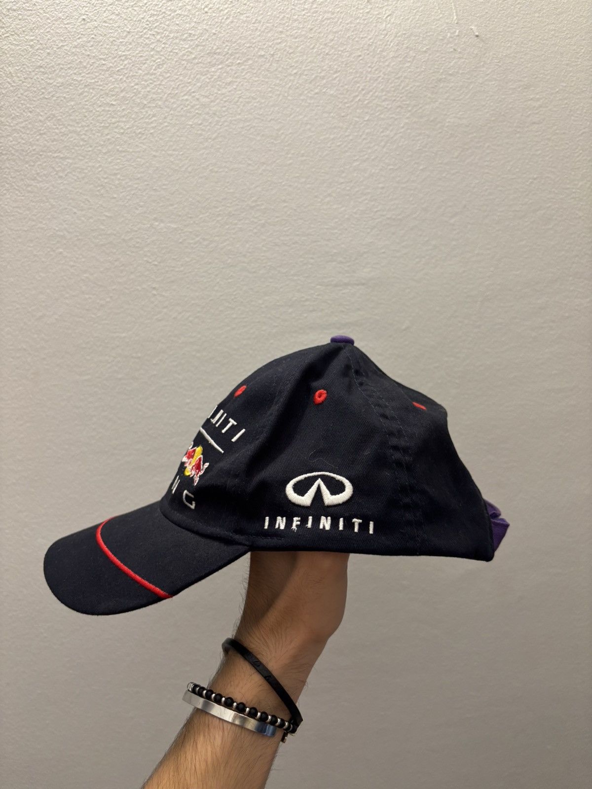 Red Bull Vintage Y2K Red Bull Infinity Racing Cap Size ONE SIZE - 4 Thumbnail