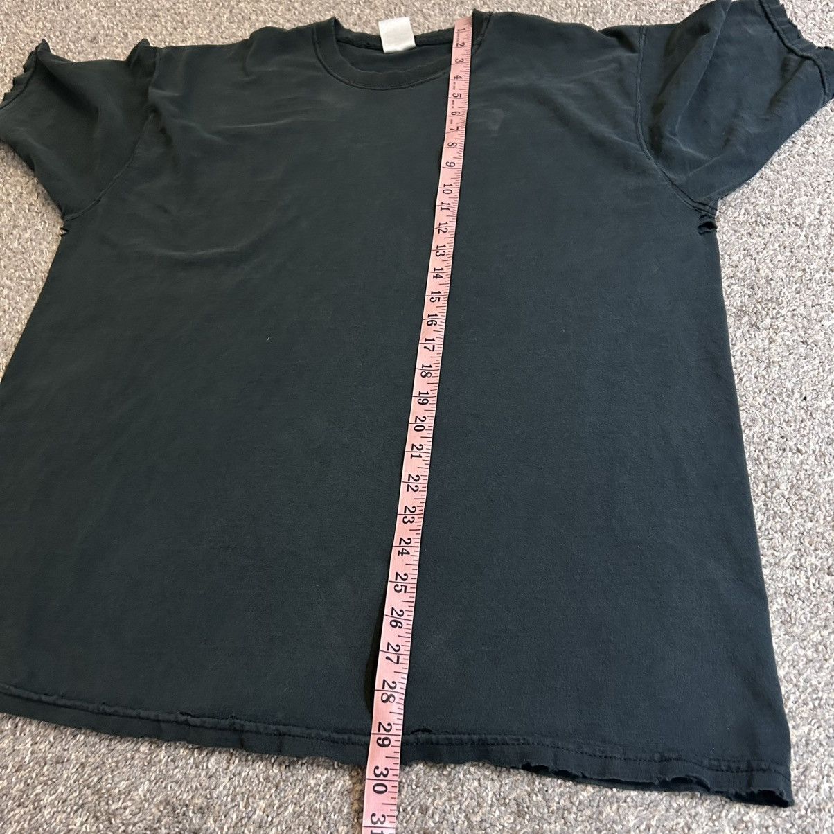 Fruit Of The Loom × Vintage Vintage 90s fruit of the loom faded black blank tee shirt Size US XL / EU 56 / 4 - 8 Thumbnail