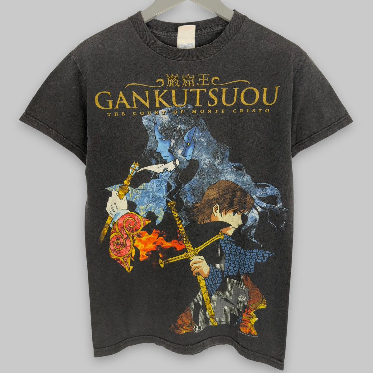 Anime Vintage 2004 Gankutsou Count of Montecristo Anime T Shirt Size US M / EU 48-50 / 2 - 1 Thumbnail