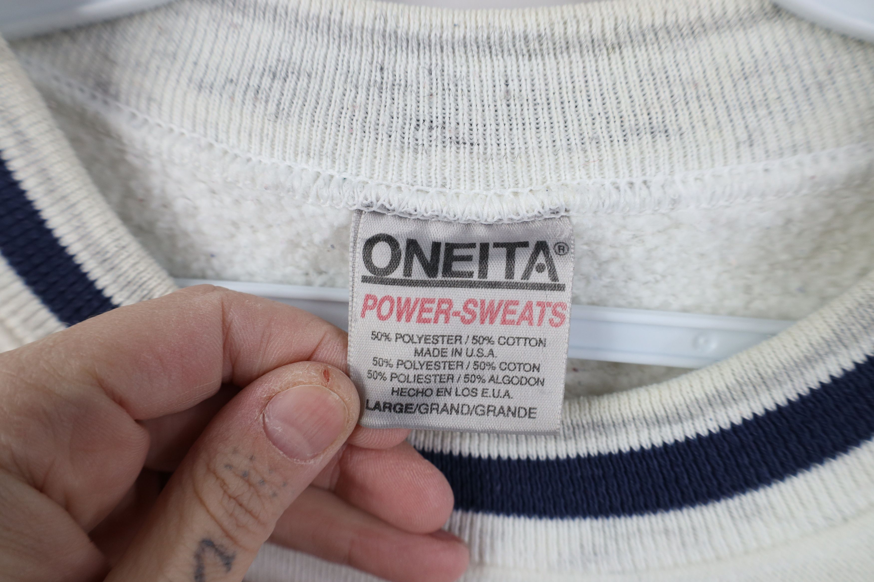 Vintage Vintage 90s United States Navy Dad Crewneck Sweatshirt USA Size US L / EU 52-54 / 3 - 8 Thumbnail