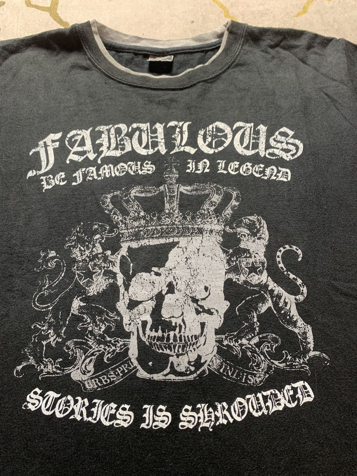 Japanese Brand GOTHIC PUNK SKULL PORTARTHUR DOUBLE LAYER LONGSLEEVE Size US M / EU 48-50 / 2 - 2 Thumbnail