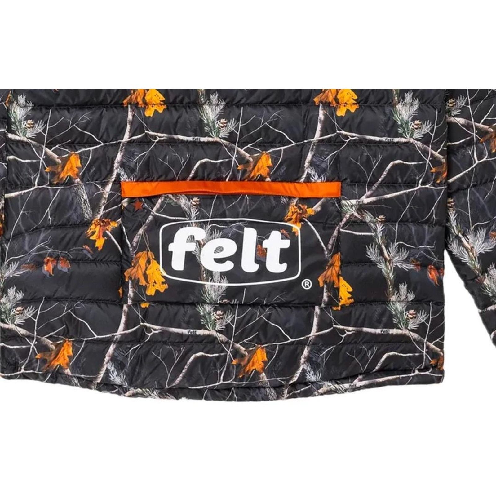 FELT Felt LT400 Packable Down Jacket Logo NWT Pull-Cord Camo $240 Size US XL / EU 56 / 4 - 4 Thumbnail