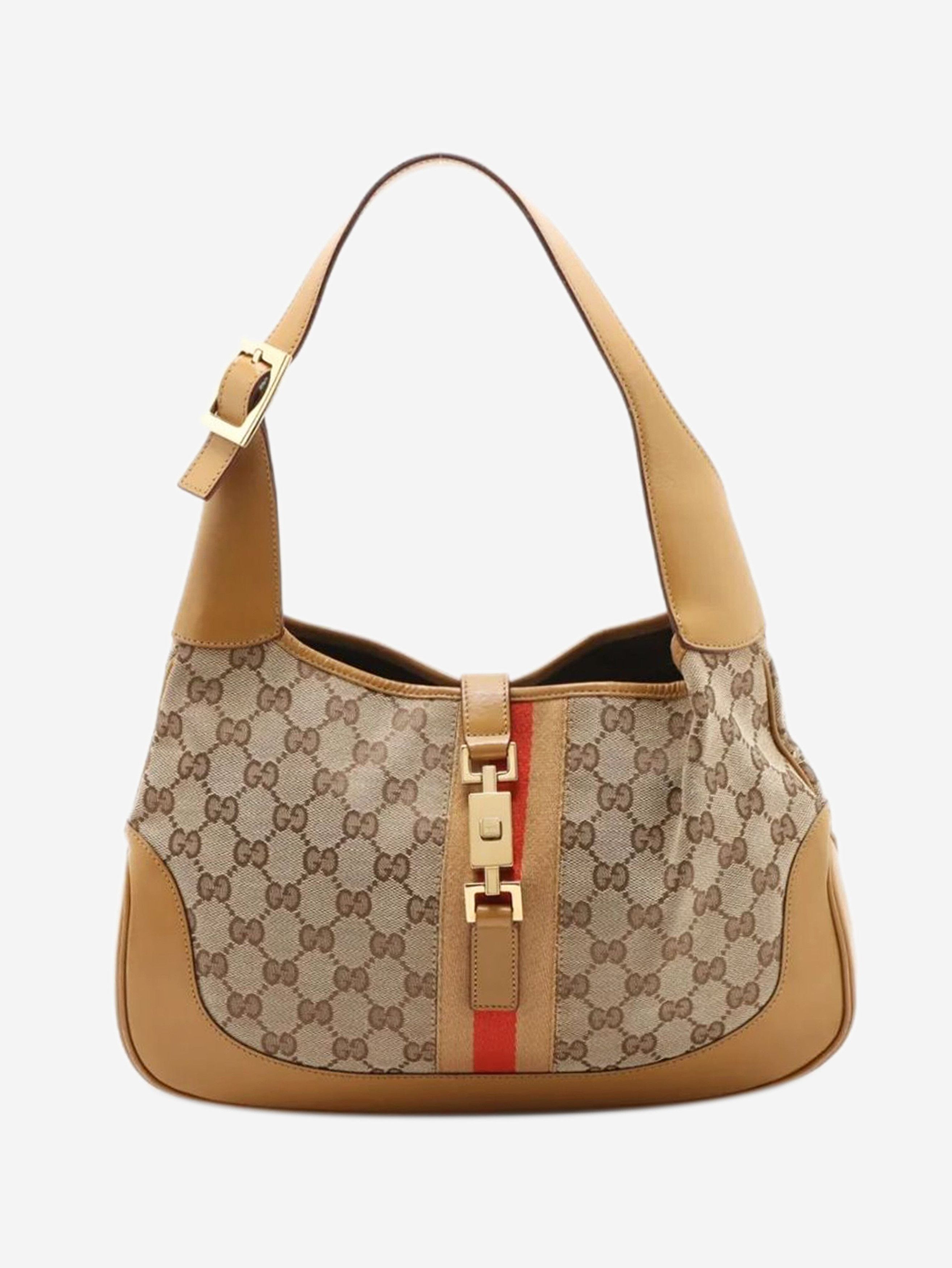 Gucci Brown GG canvas Jackie bag Size ONE SIZE - 1 Thumbnail