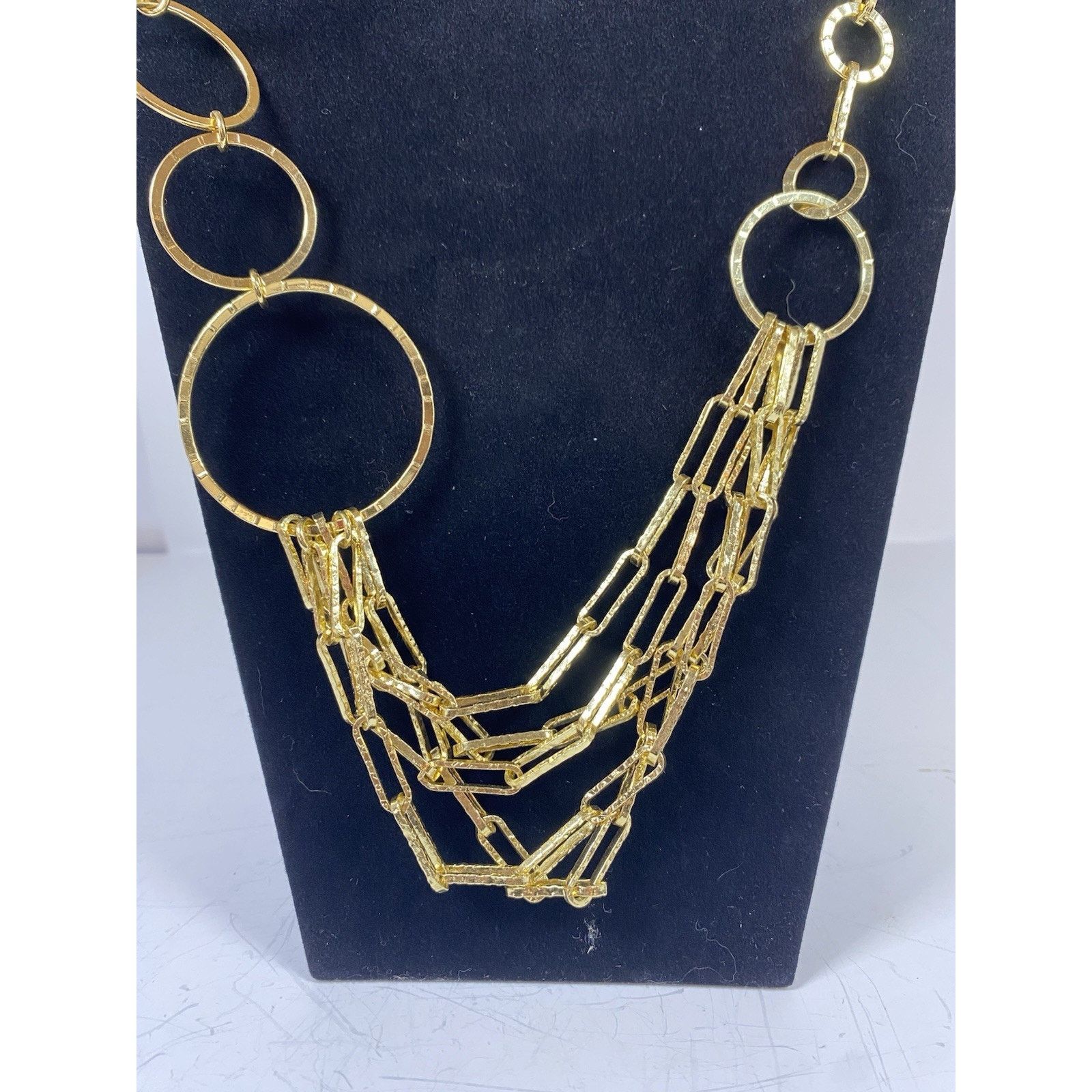 Other 1AR UnoAerre Gold Toned Geometric Necklace Size ONE SIZE - 2 Thumbnail