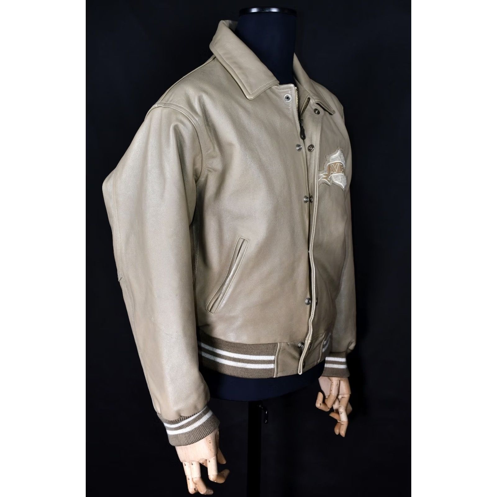 Avirex AVIREX Leather Varsity Jacket Men S Size US S / EU 44-46 / 1 - 2 Thumbnail