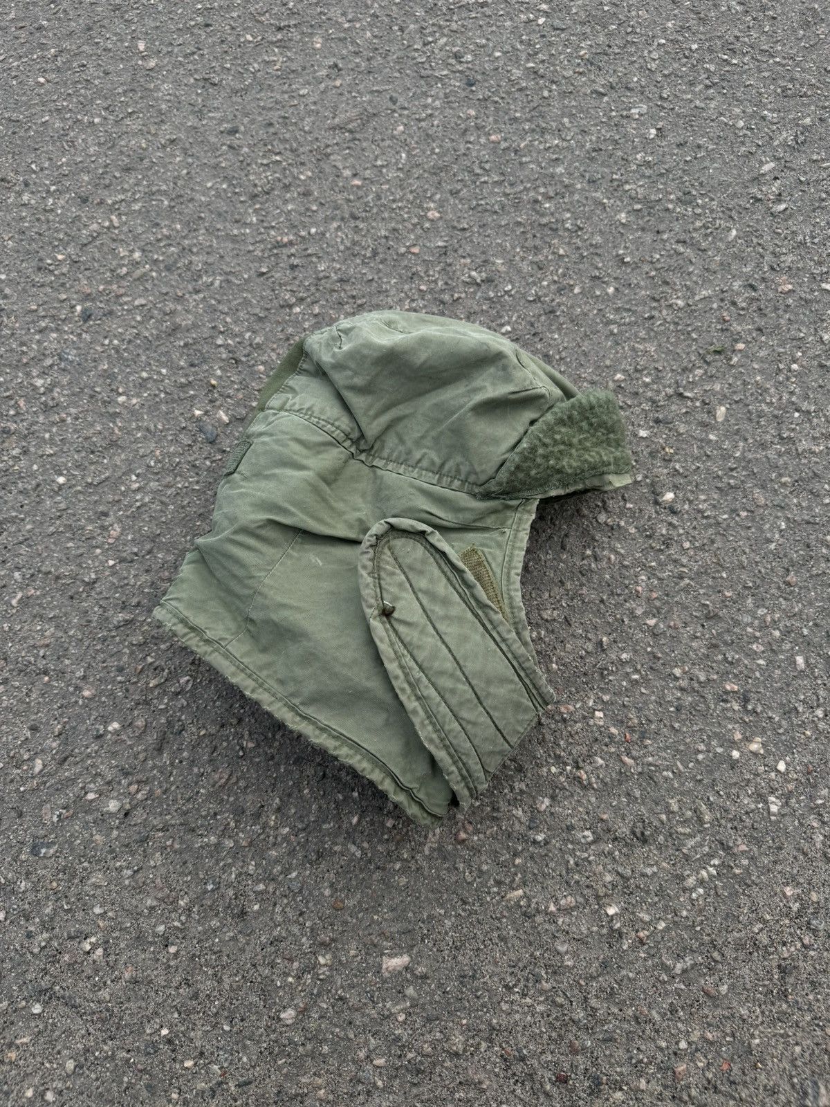 Vintage Vintage US Army Weather Cap, Insulating, Helmet Liner Size ONE SIZE - 5 Thumbnail