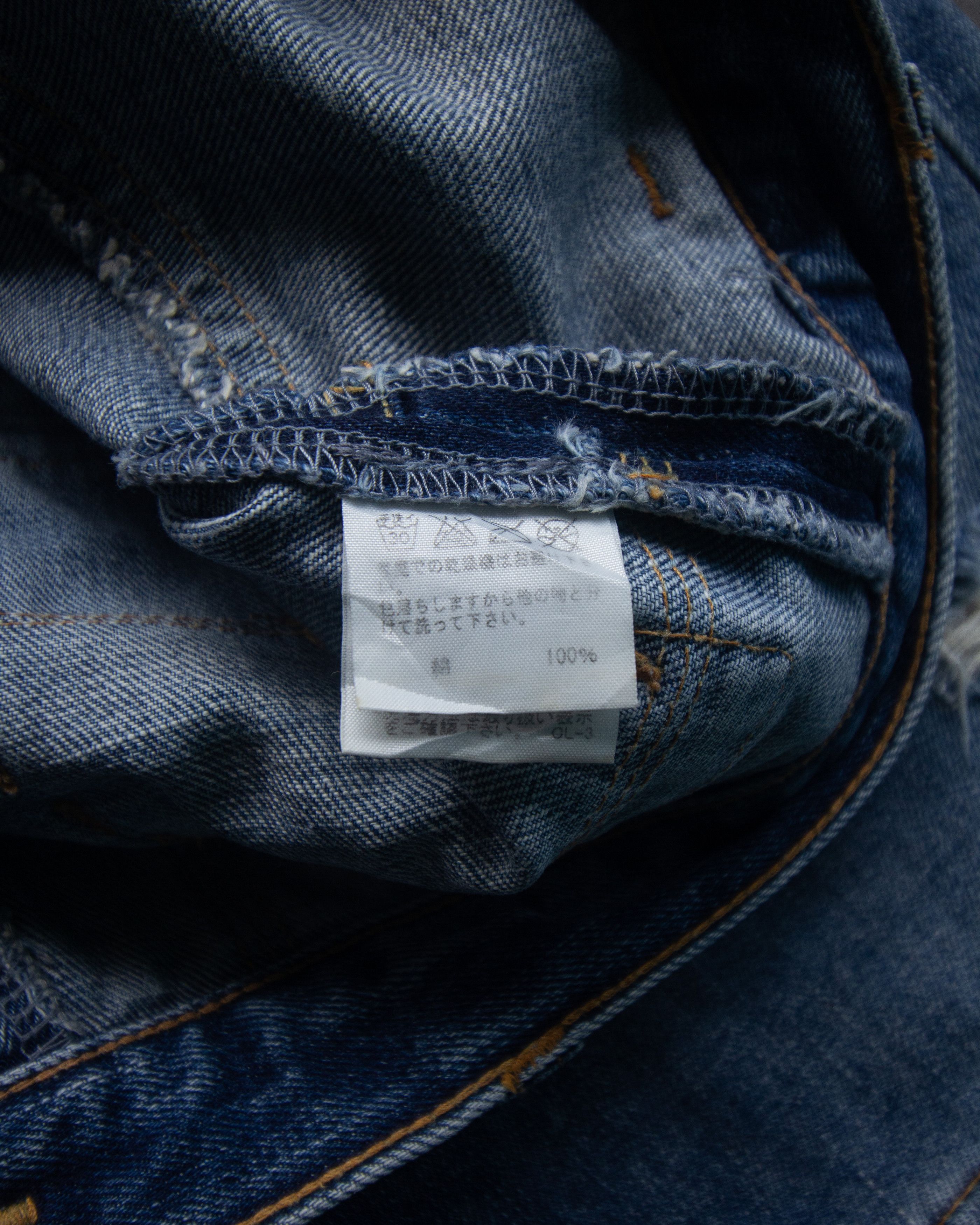 Issey Miyake ❌LAST DROP❌Sunao kuwahara Crazy Design Denim Size US 32 / EU 48 - 12 Thumbnail