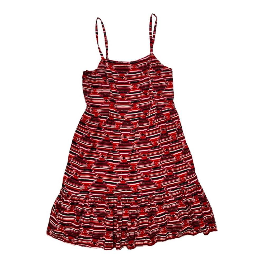 Designer LOFT I Ikat Smocked Back Dress Size 8 Size M / US 6-8 / IT 42-44 - 3 Thumbnail