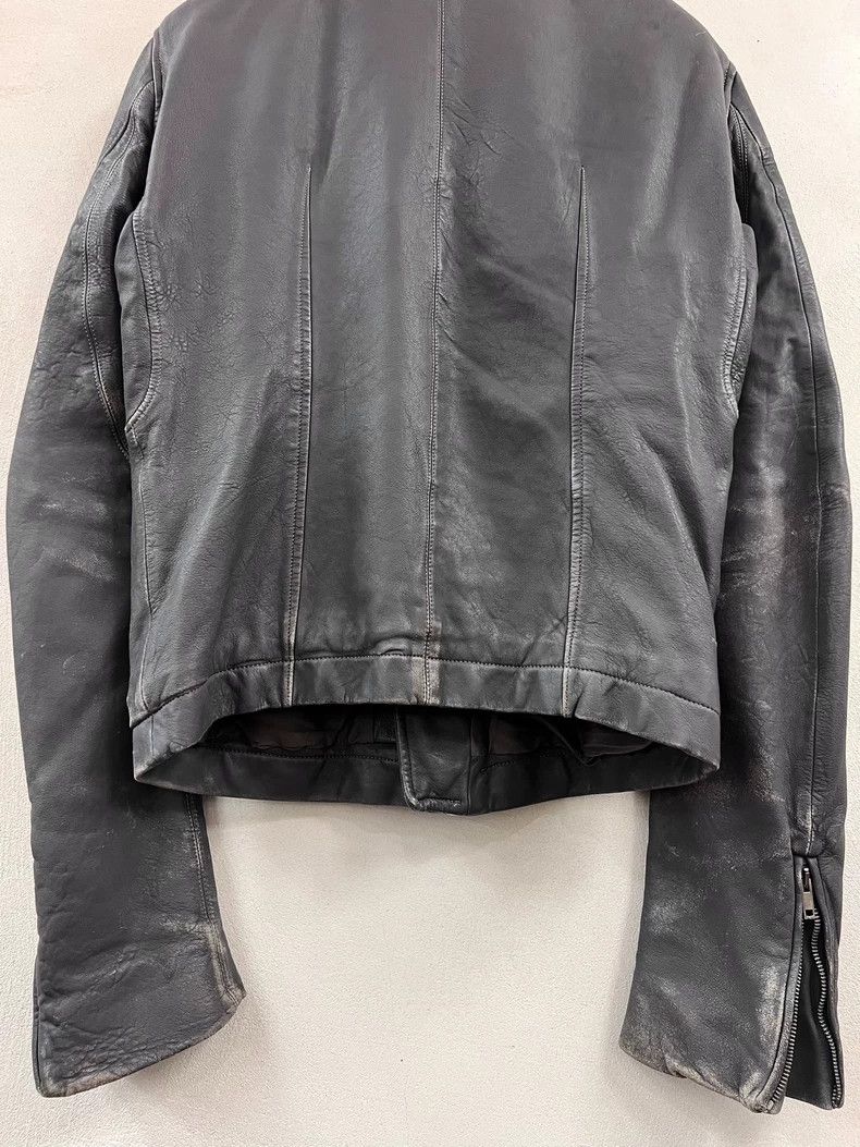 Rick Owens Rick owens Leather motorcycle jacket Size US S / EU 44-46 / 1 - 6 Thumbnail