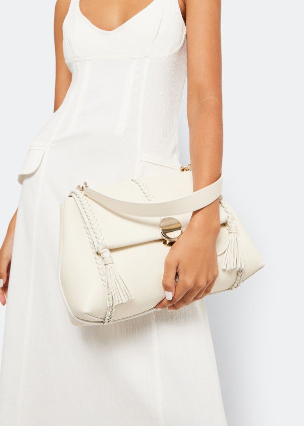 Chloe o1loc1c1024 Size: OS / Penelope Medium Shoulder in White Size ONE SIZE - 2 Thumbnail
