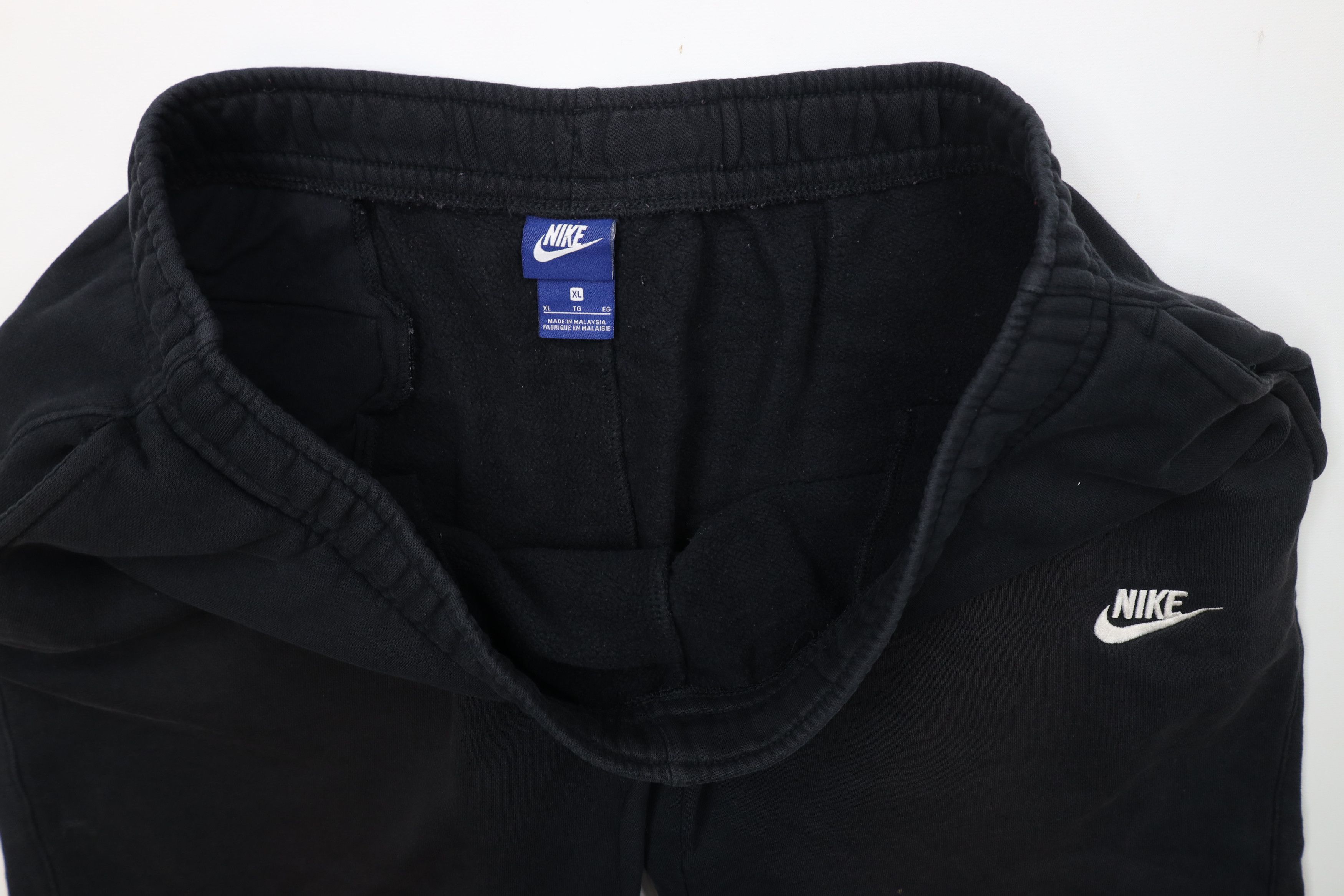 Nike × Vintage Vintage Y2K Nike Spell Out Custom Cut Off Sweatpants Shorts Size US 36 / EU 52 - 11 Thumbnail
