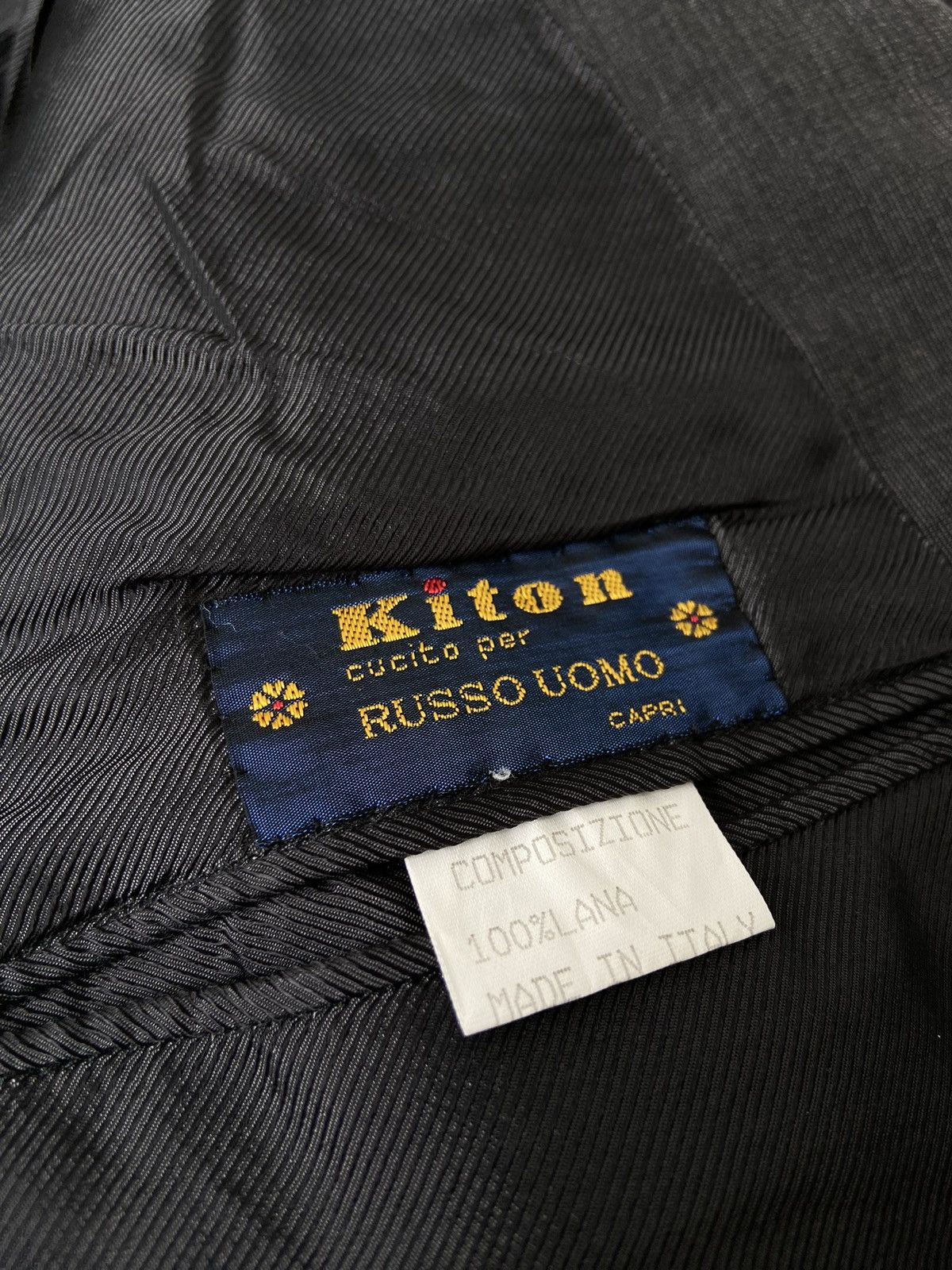 Kiton Kiton Napoli Double Breasted Grey Coat Jacket Size 64 Size 54L - 4 Thumbnail