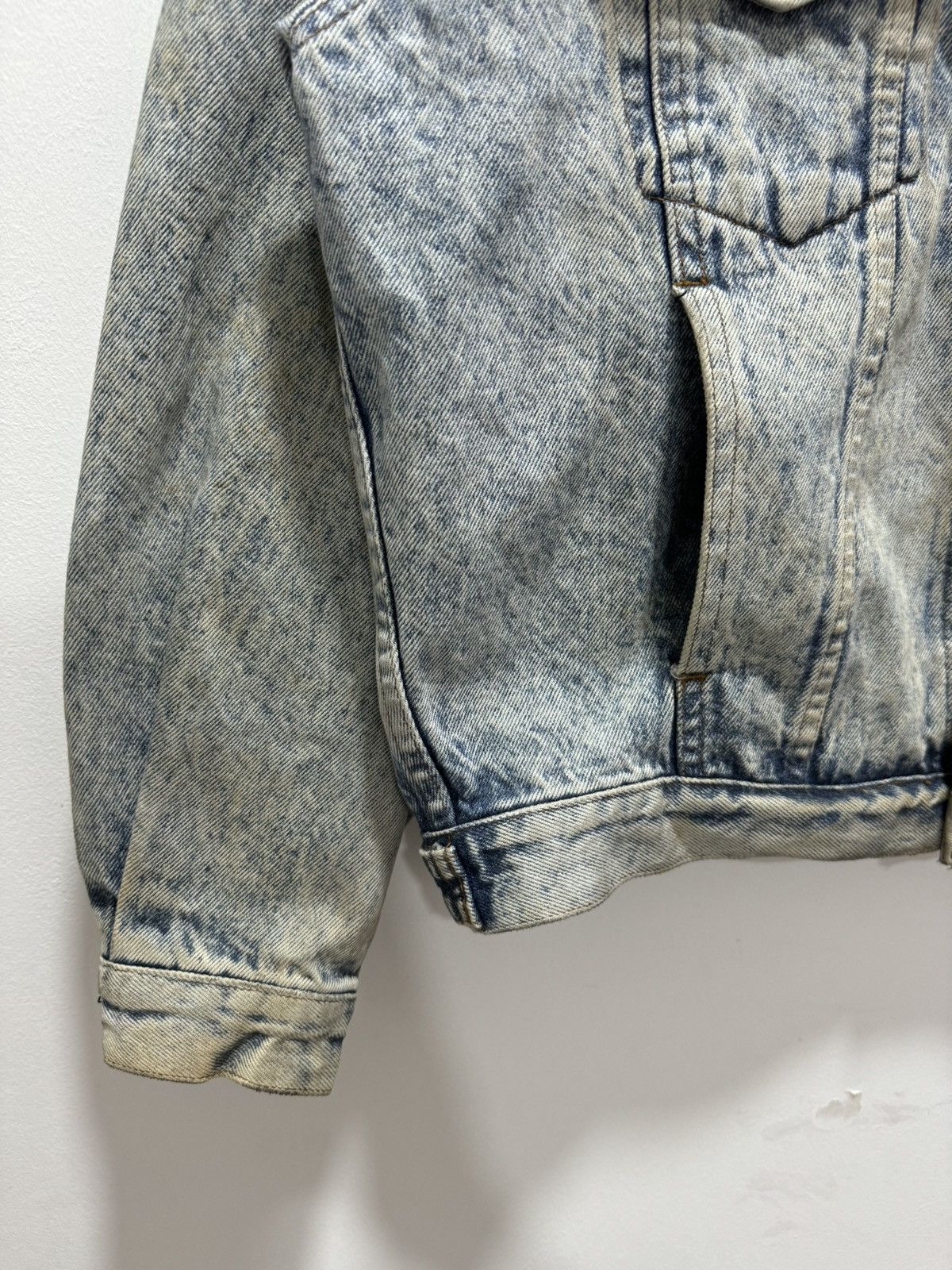 Levi's VINTAGE LEVIS ALASKA ORANGE TAB J02 ACID WASH DENIM JACKET Size US M / EU 48-50 / 2 - 4 Thumbnail