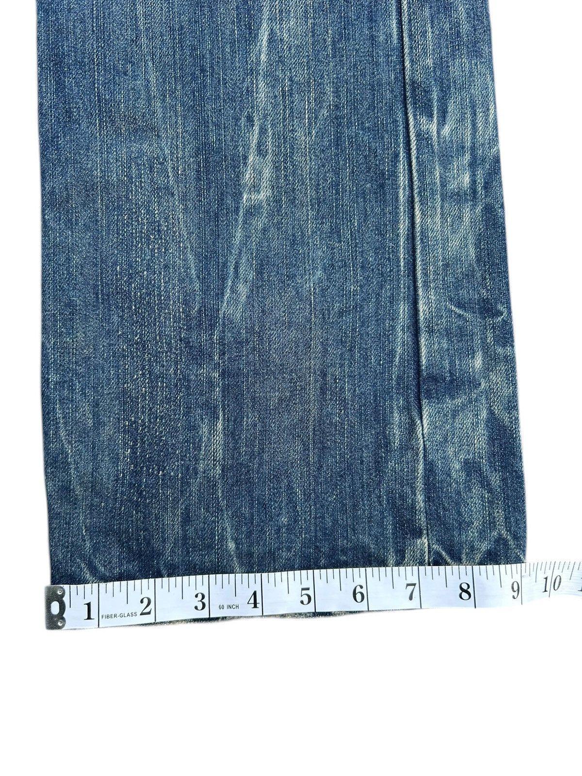 Kapital RED PEPPER GOLD LABEL PUNK DISTRESSED DENIM JEANS Size US 35 - 25 Thumbnail