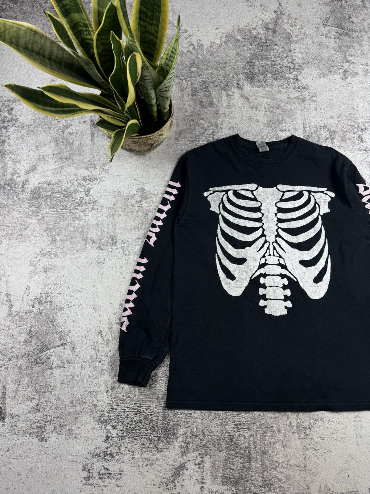 Vintage Skeleton Playboy Carti Mens Metal Rock Tour Rap Faded Merch Devil T Shirt Jersey Size US M / EU 48-50 / 2 - 2 Thumbnail