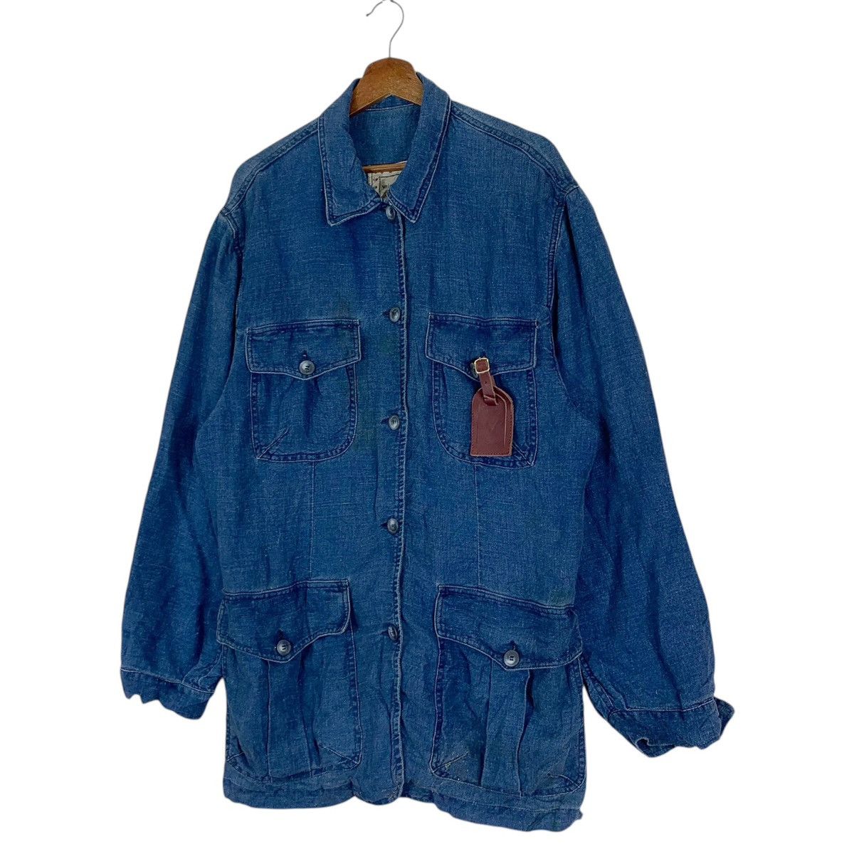Vintage Valentino Jeans Collection Button Jacket