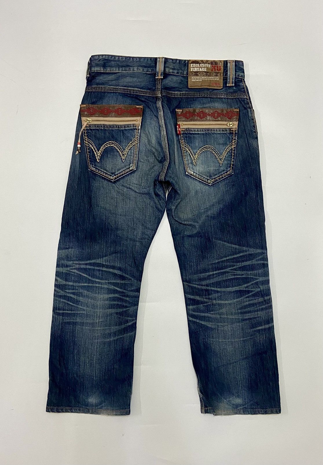 Edwin Edwin Exclusive Vintage Distressed JEANS Size US 32 / EU 48 - 2 Thumbnail