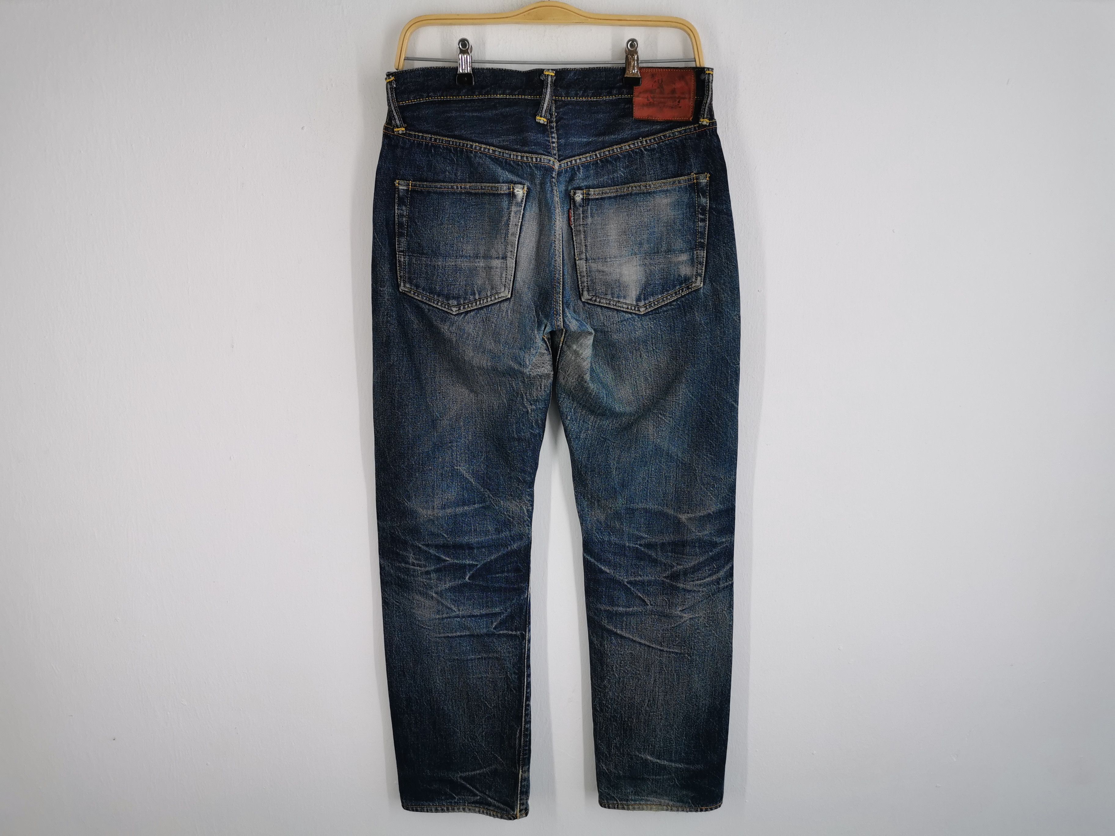 Evisu Distressed Evisu No 1 Special Lot 2000 Selvedge Denim Size US 28 / EU 44 - 3 Thumbnail